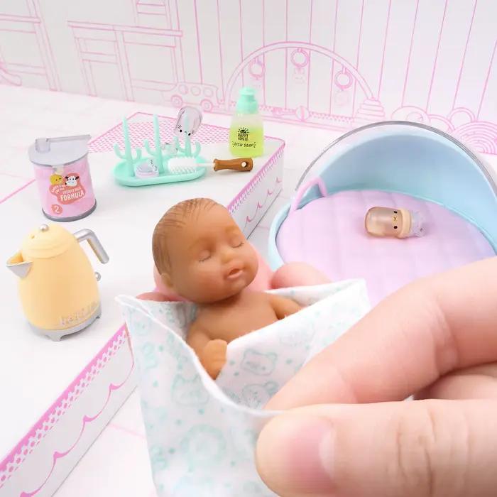 MGA Miniverse Make It Mini Real Baby Série 1 – Boîte Mystère DIY Miniature – Cadeaux