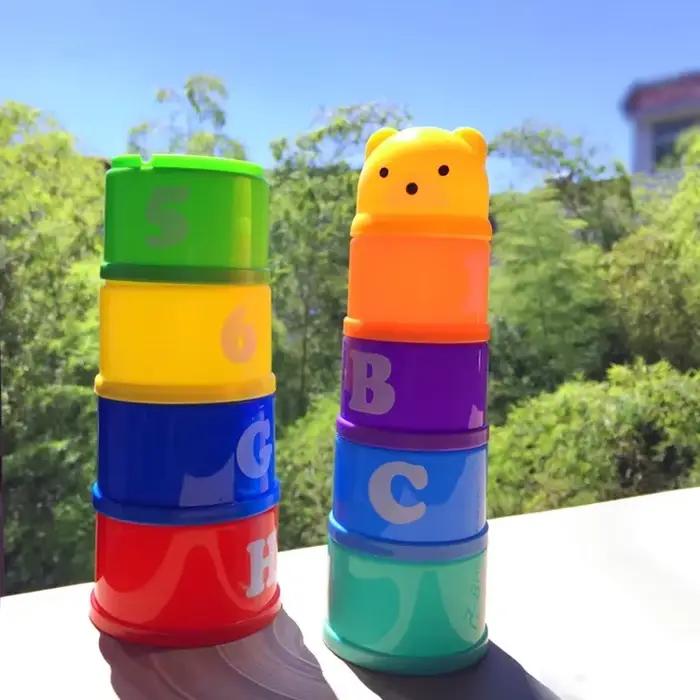 Jeu d'empilage tasse enfants jeu de société main vitesse compétition pli