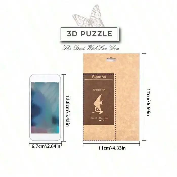 Puzzle Animal 3D, modèle d'assemblage