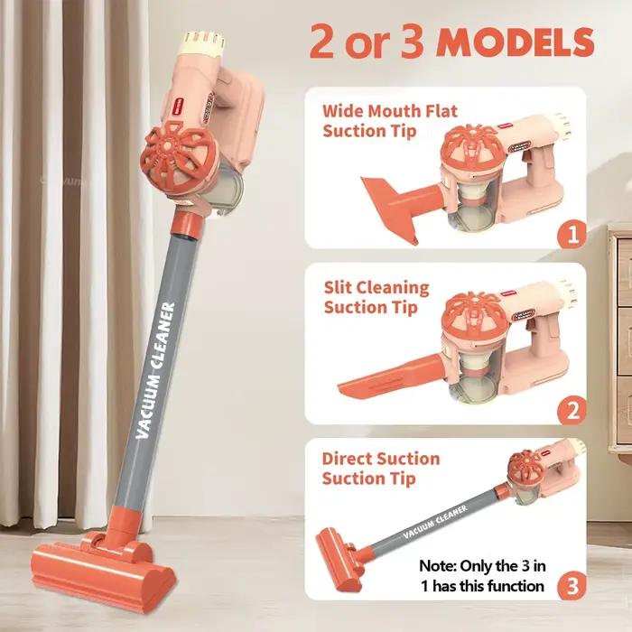 Ensemble de jouets d'aspirateur électrique de Simulation pour enfants