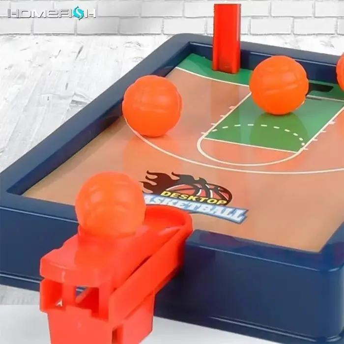 Jeu de basket-ball. Mini ensemble de jeu de bureau portable de voyage