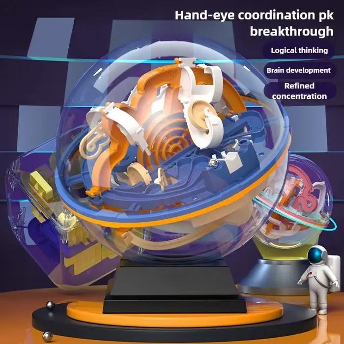 Jeu de puzzle 3D en forme de labyrinthe pour enfants