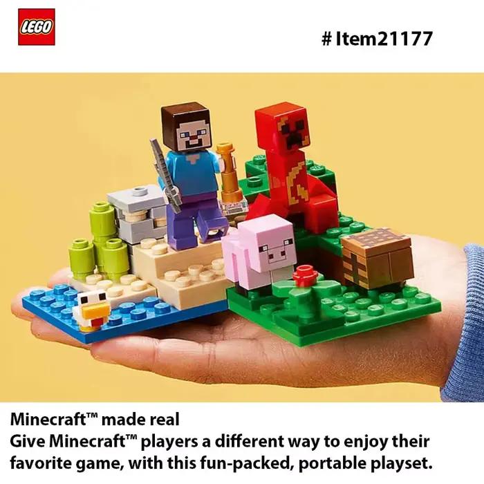 LEGO 21177 Minecraft The Creeper Ambush Toy de construction