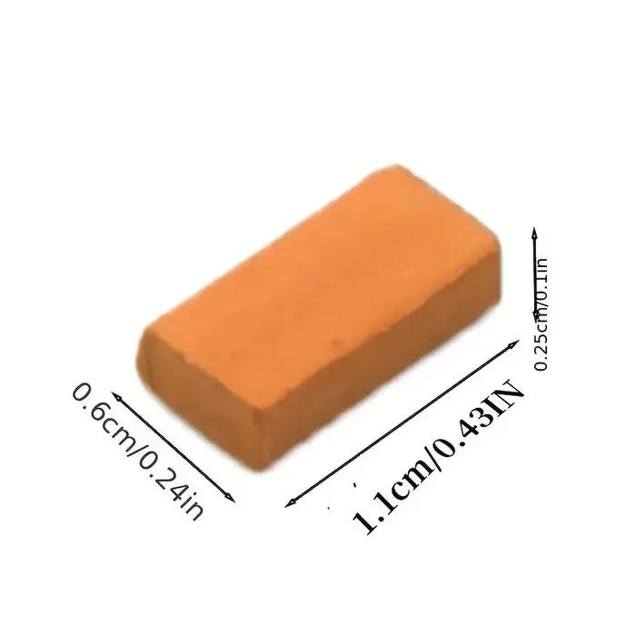 150/200 pièces Mini briques pour aménagement paysager