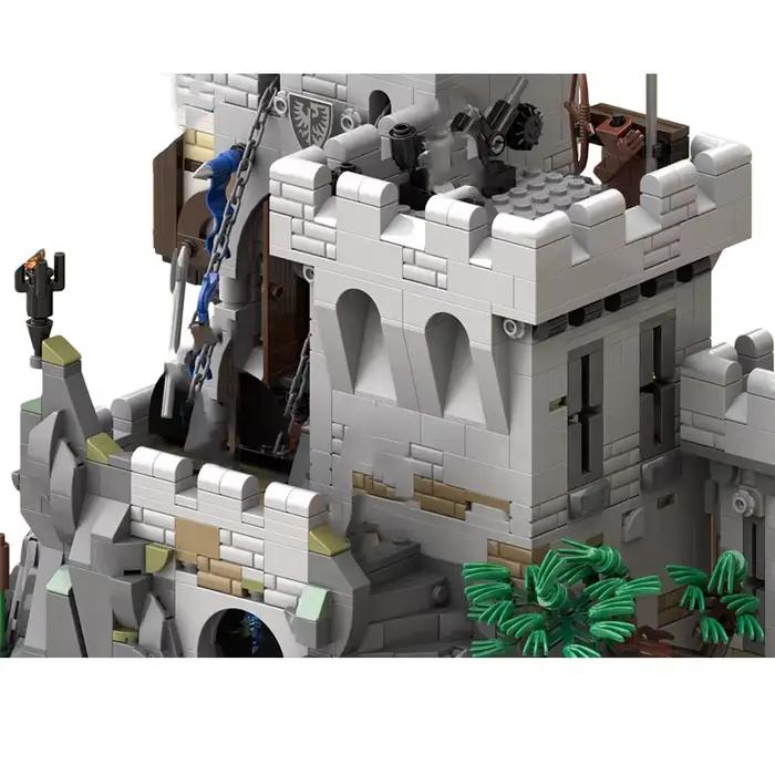 Château jouet de construction MOC modèle 2738 pièces