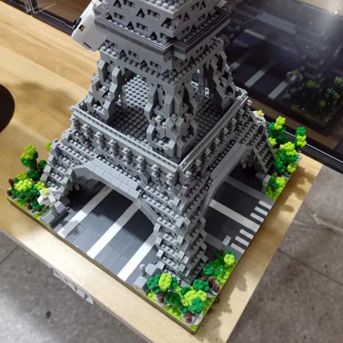 KNEW BUILT – paires de blocs de Construction tour Eiffel