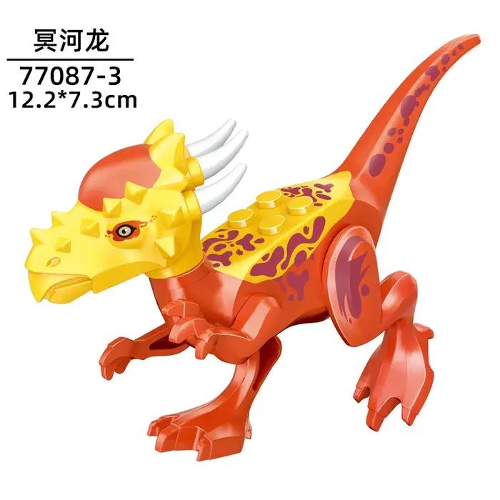 Blocs de construction de dinosaures jurassiques