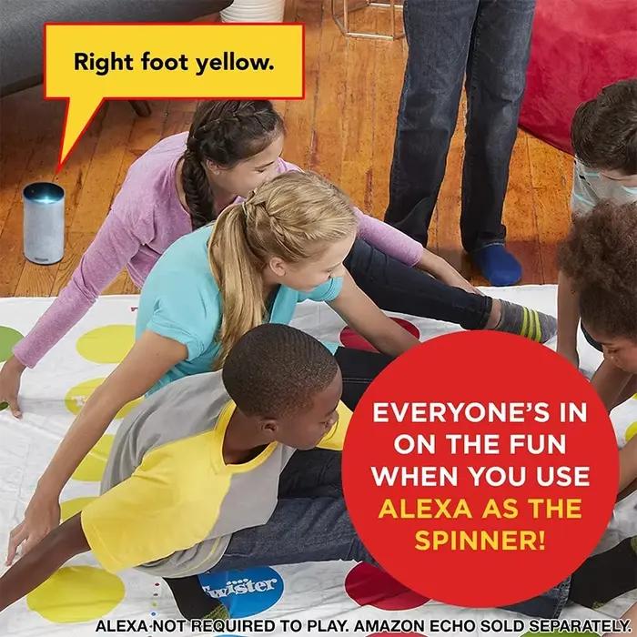 Jeu de fête Twister-famille intérieur extérieur corps torsion groupe interactif jouets de sport pour enfants adultes aides amusantes