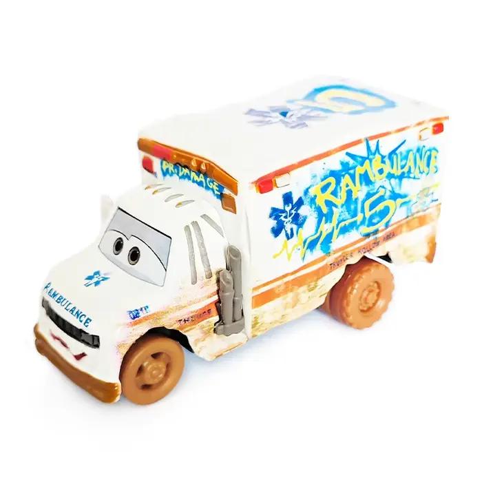 Pixar Cars 3 2 Voitures miniatures en métal Lightning McQueen Jackson Mr. Destruction Harvester Bulldozer 1:55 Jouets pour enfants Voitures Cadeaux