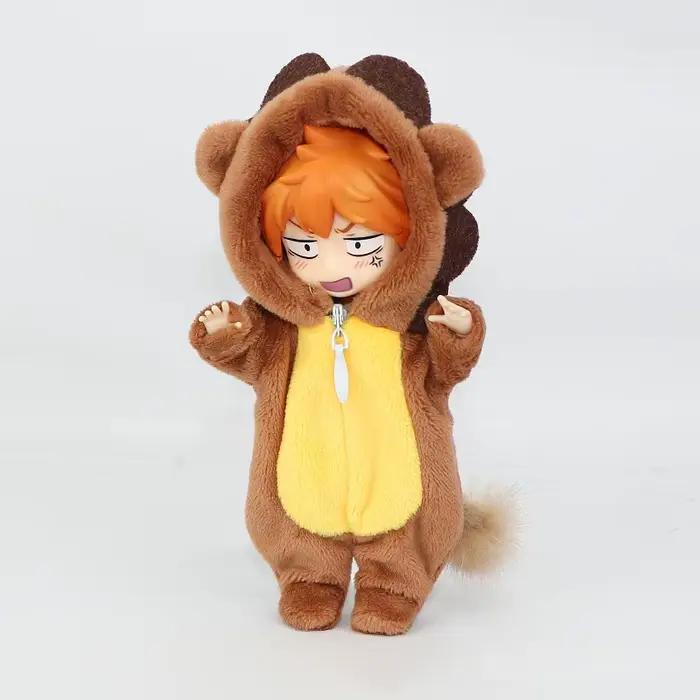 Nouveau OB11 vêtements mignon Animal en peluche Onesie ange pyjamas Homewear