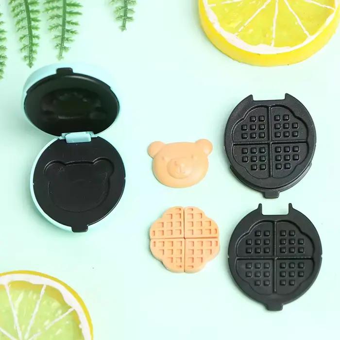 Maison de poupée cuisine Mini grille-pain poche four électrique jouet modèle de jouet Miniature