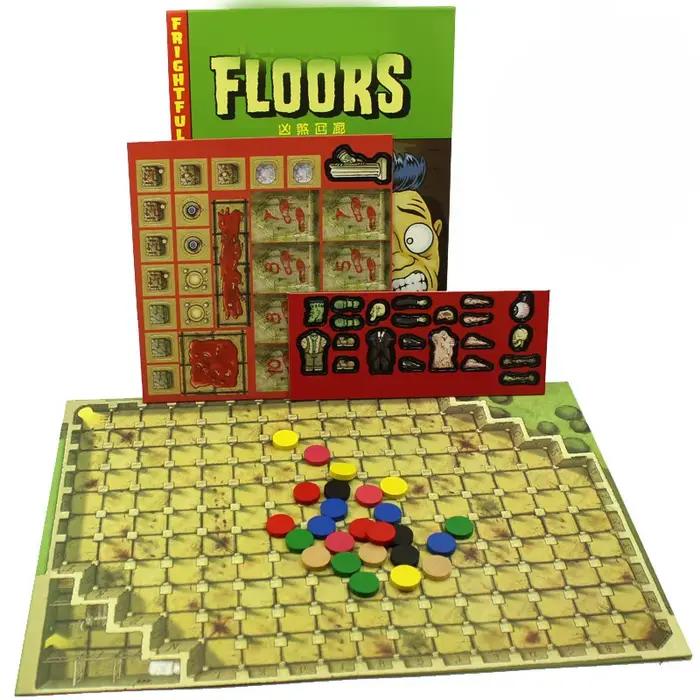 Nouveau jeu de société planchers cartes jeux facile à jouer jeu drôle pour PartyFamilyGift
