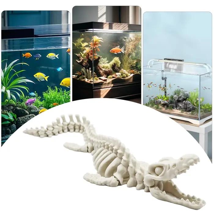 Figurine d'action de dinosaure jouet Mosasaurus articulé imprimé en 3D