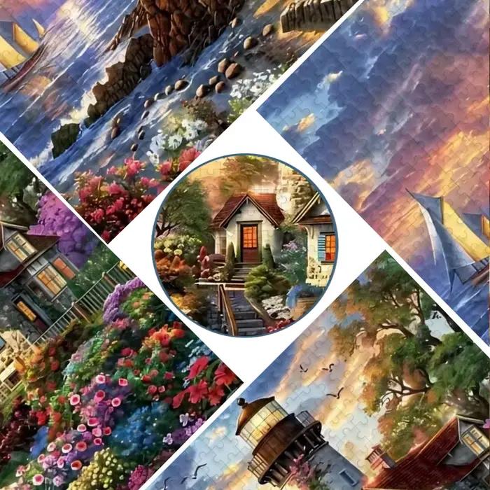 Un puzzle de haute qualité de 500/1000 pièces