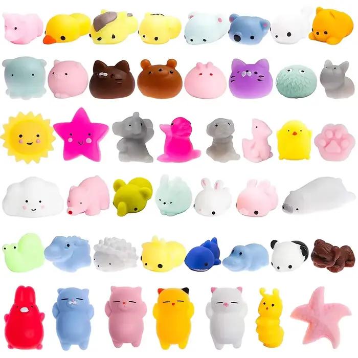 Mochi Squishy jouet animaux mignons Fidget presser jouets anti-Stress pour enfants cadeau drôle cadeaux de fête d'anniversaire prix de classe