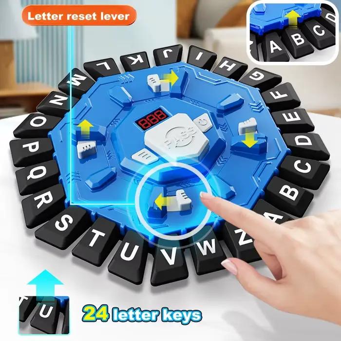 Jeu de société familial Word Play avec minuterie à affichage numérique