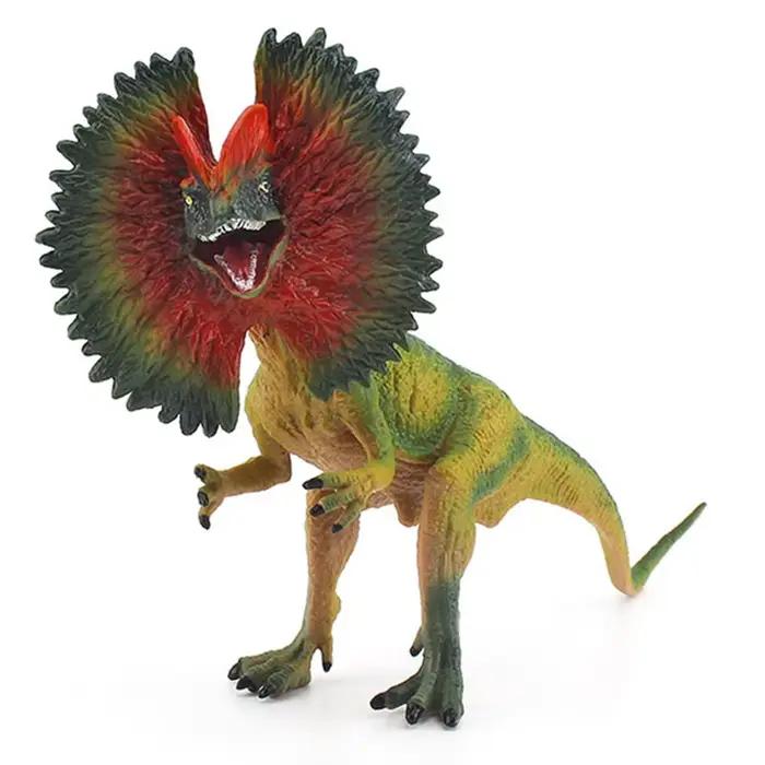 Figurines de dinosaures jurassiques t-rex Velociraptor Spinosaurus Dilophosaure, modèle Animal, Collection de figurines d'action, jouet pour enfant