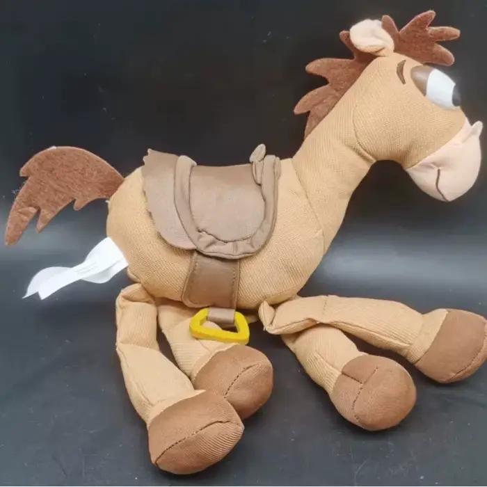 Figurine parlante et lumineuse Buzz Lightyear de Toy Story 4, Woody, Jessie Cowgirl, jouet à tirer sur la corde, objet de collection, décoration de bureau, cadeaux
