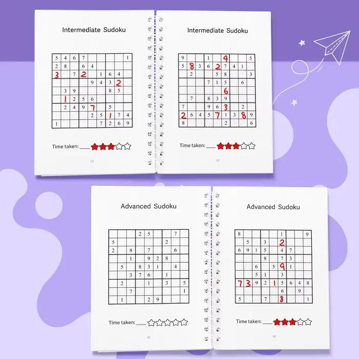 Super Sudoku pour les enfants intelligents | Puzzles logiques amusants pour stimuler la concentration, la réflexion et la résolution de problèmes