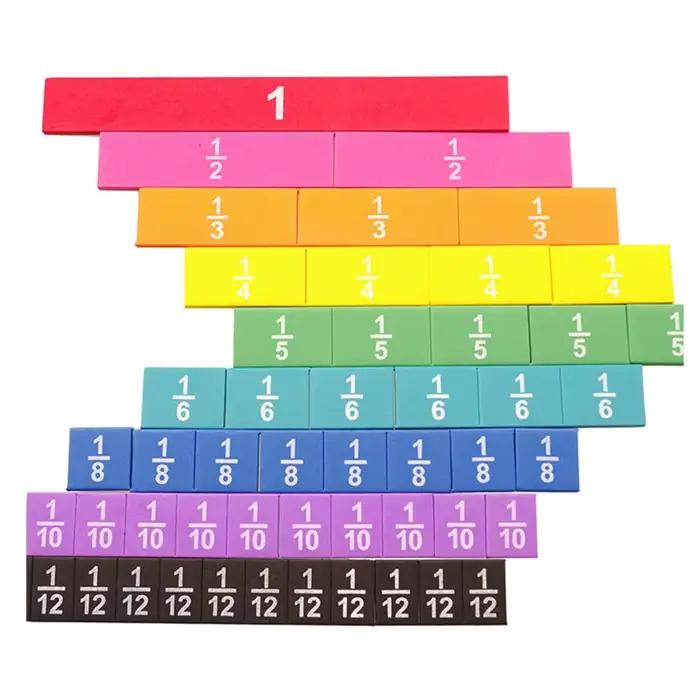 Jouet Mathématique à Fraction Magnétique pour Enfant