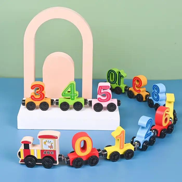 Jouet de Train en bois Montessori