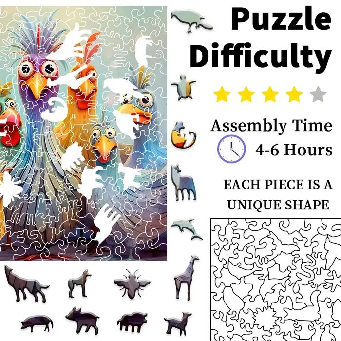 Puzzles en bois pour adultes