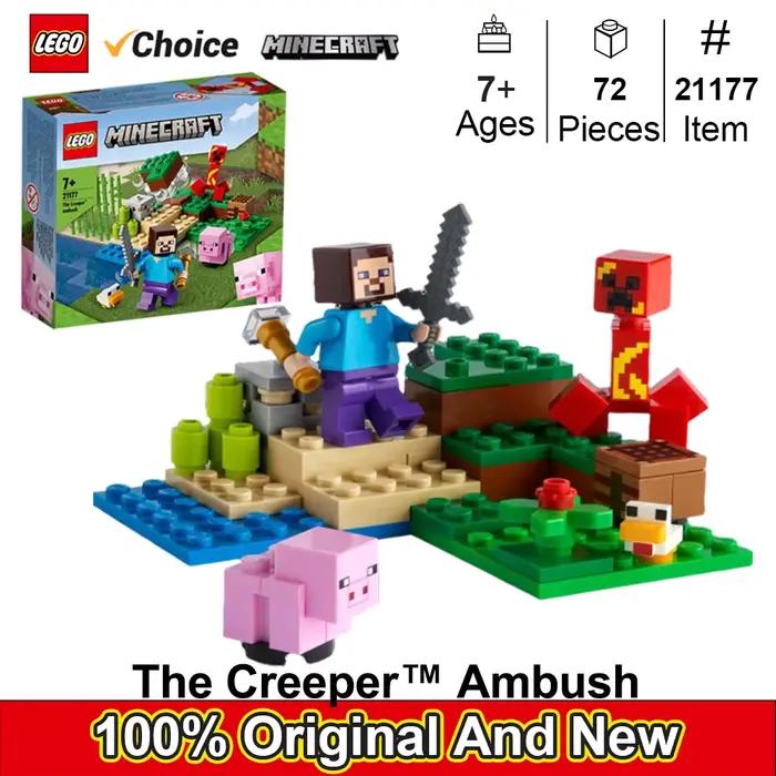 LEGO 21177 Minecraft The Creeper Ambush Toy de construction