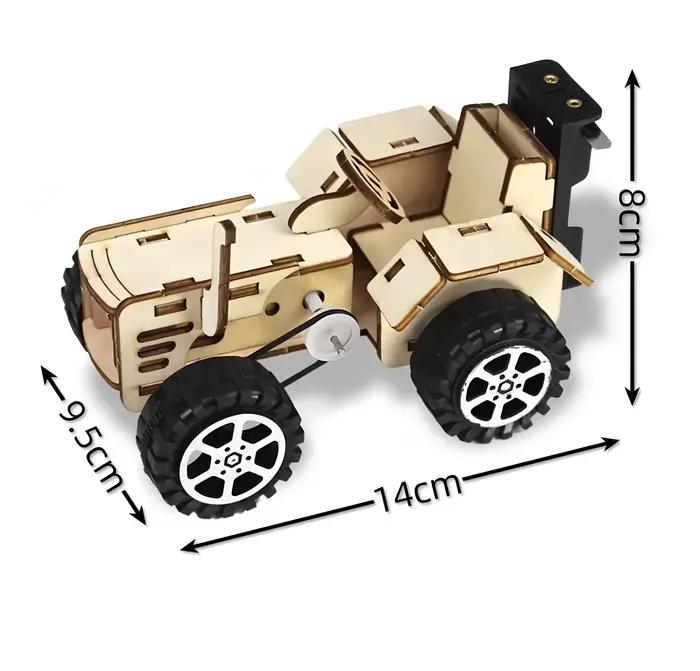 Modèles de tracteur, modèles d'assemblage artisanaux pour enfants