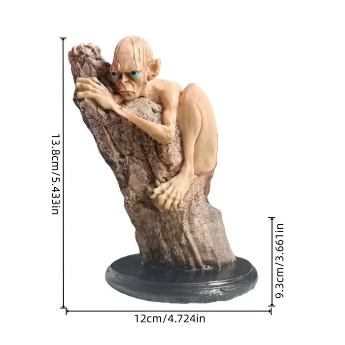 Statue de Gollum colorée