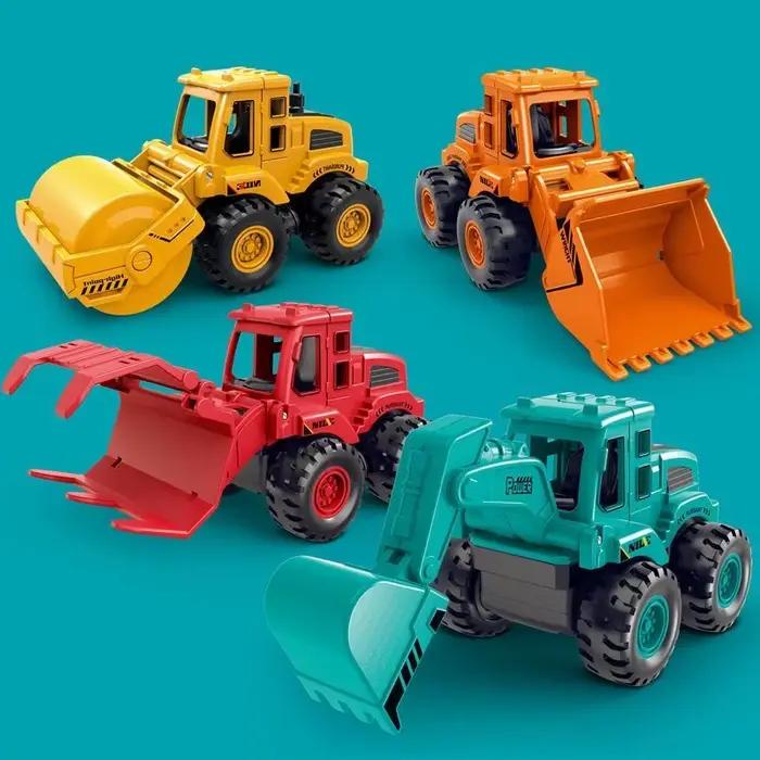Les véhicules d'ingénierie jouets de construction conviennent aux garçons et aux filles de 3 ans. Camions