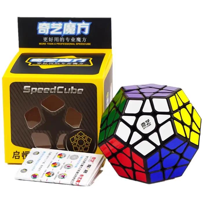 QIYI Cube magique de vitesse 3x3x3 4x4x4 5x5x5 Puzzle autocollants noirs