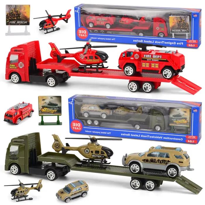Mini jouet de camion de remorque