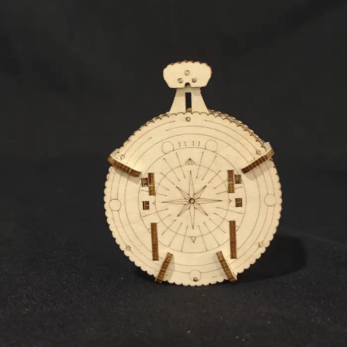 Kit de modèle de dés de Puzzle en bois 3D pour adultes