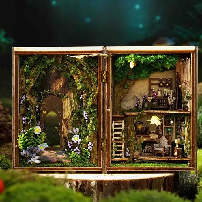 Maison de poupée Miniature en bois