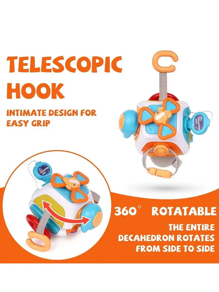 Baby Space Busy Ball — Jouet sensoriel Montessori pour les tout-petits
