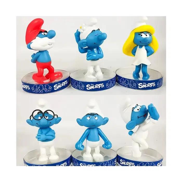 Les Schtroumpfs Schtroumpfette Anime Action Figures