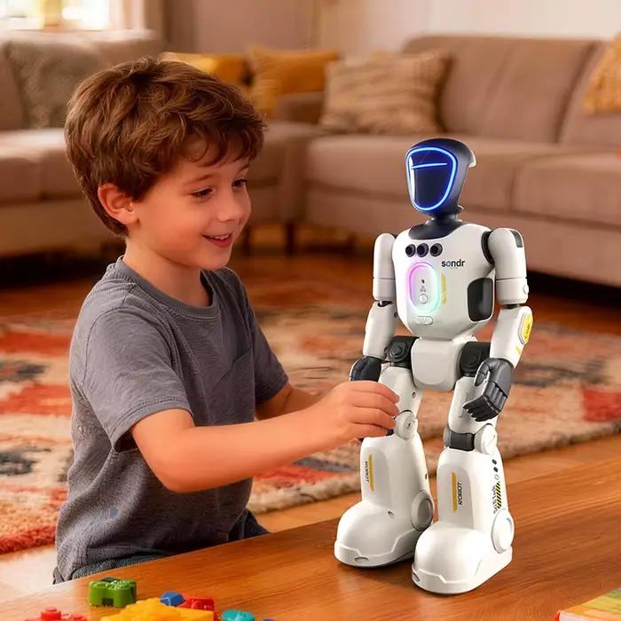 Robot Intelligent RC pour enfants, télécommandé, danse intelligente, jouet cadeau pour enfant R40