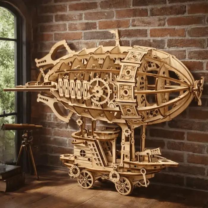 Maquette d'airship en bois à construire