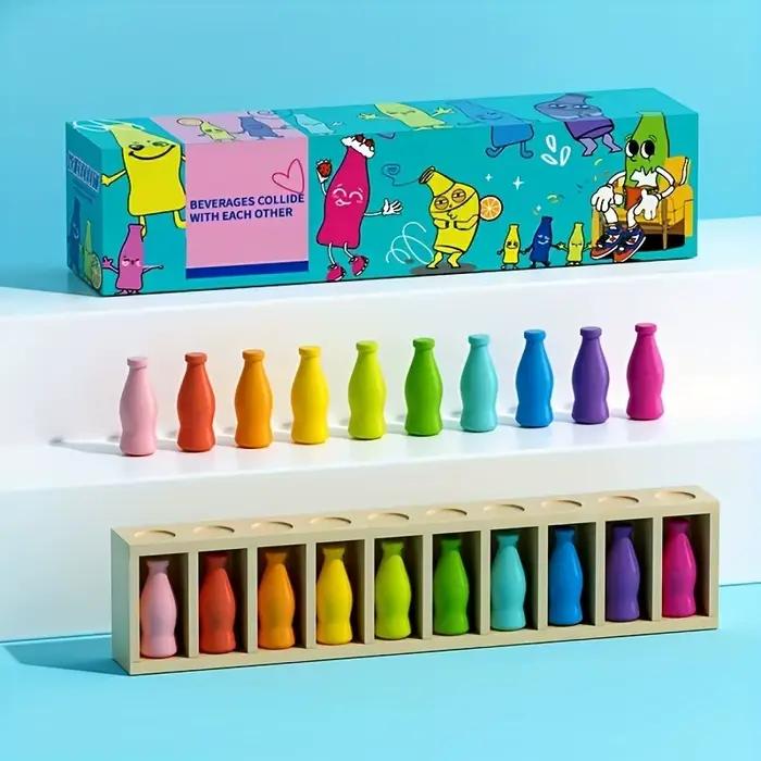 Jeu de correspondance de devinettes aux couleurs