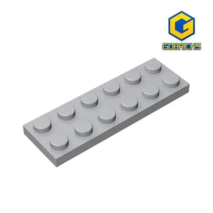 Gobricks GDS-512 plaque 2x6 compatible avec lego 3795 pièces de bloc de construction bricolage pour enfants
