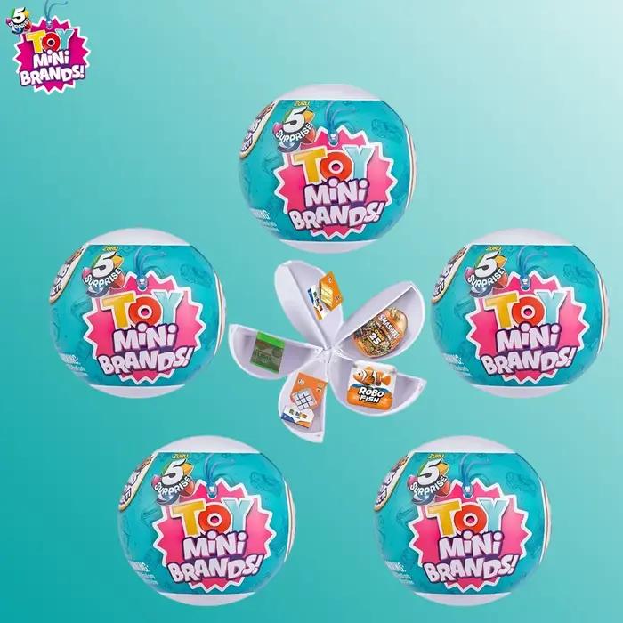 Zuru 5 Surpise Toys Myster Toy Mini Brands Série 1 Jouets Pets Alive Tortue Modèles Rares à Collectionner Collection Centre Commercial