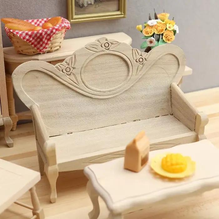 Jouet de décoration modèle de salon pour maison de poupée 1:12