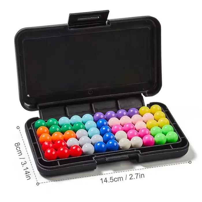 KNYYSECQ Magic Bead Challenge Puzzle Building Blocks Petits jouets pour enfants pour garçons et filles