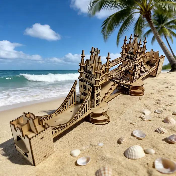 Puzzle en bois 3D : Modèle