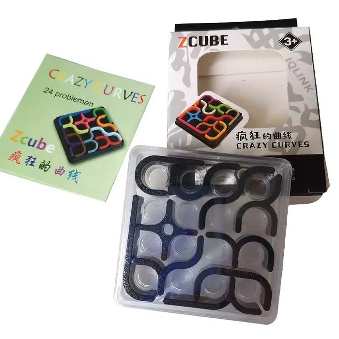 Puzzle d'intelligence 3D créatif courbe folle Sudoku jeux