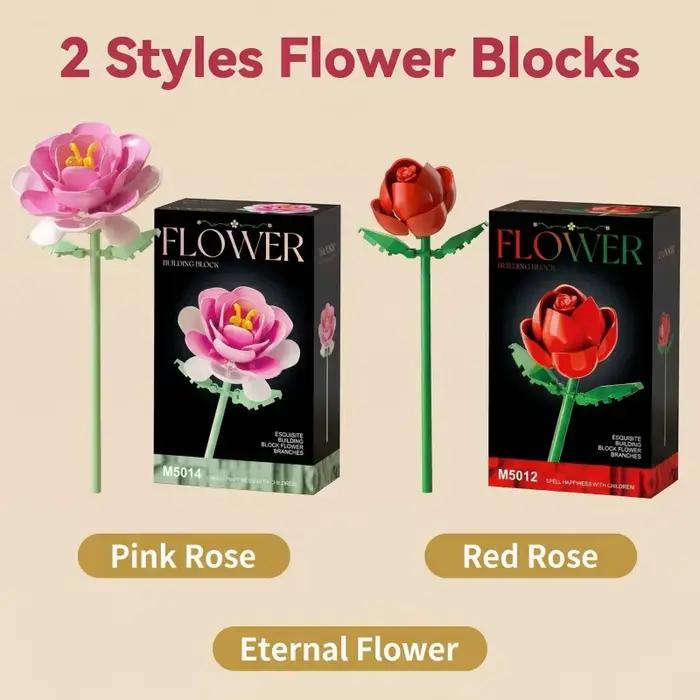 Blocs de construction de bouquets de fleurs DIY