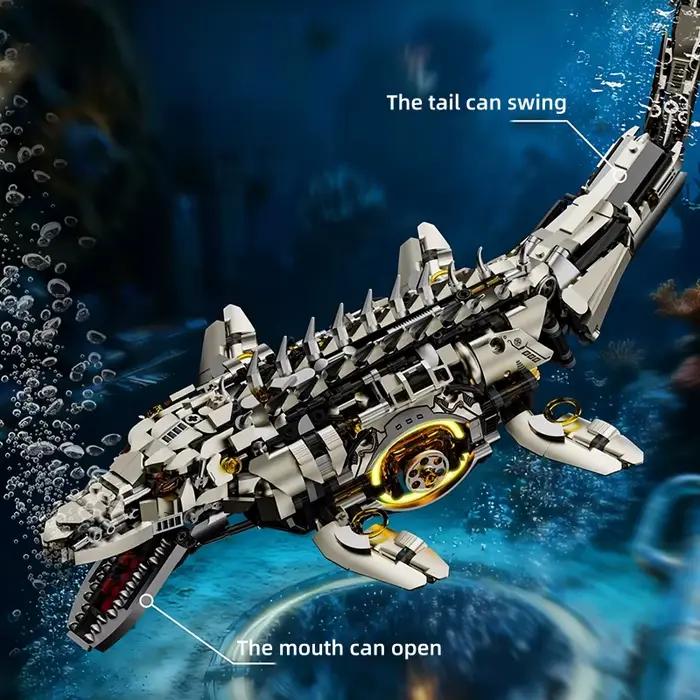 Nouveaux blocs de construction techniques Mosasaurus