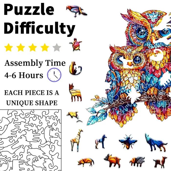 Puzzles en bois pour adultes – Puzzle