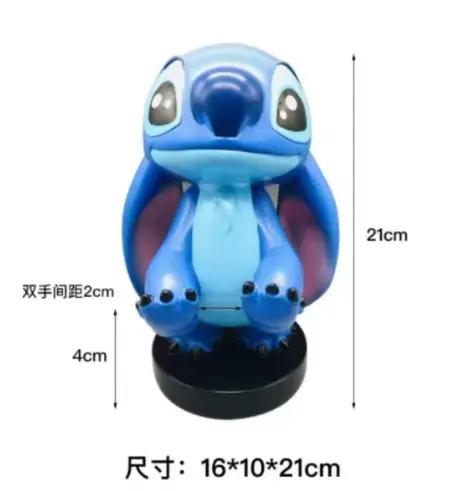 Figurine de collection Lilo & Stitch Cable Guy Support de téléphone PVC 21cm modèle pour adultes occasions spéciales