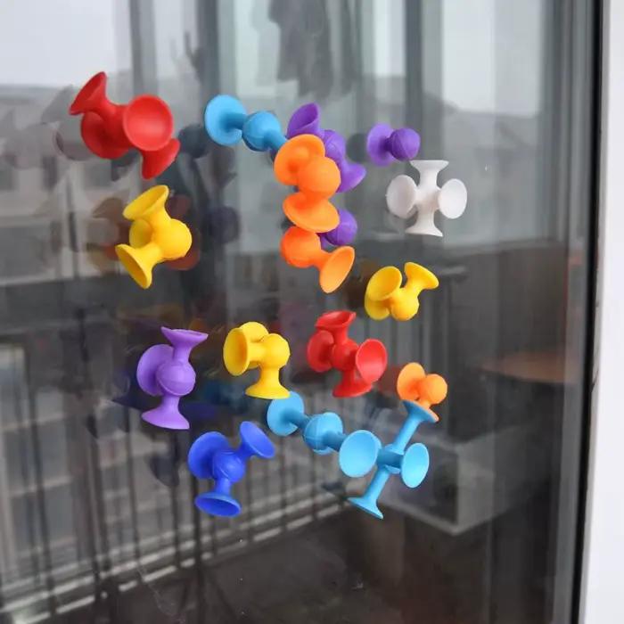 Jeu de fléchettes Pop interactif blocs de construction silicone TPR pour enfants 3-6 ans occasions spéciales parent-enfant